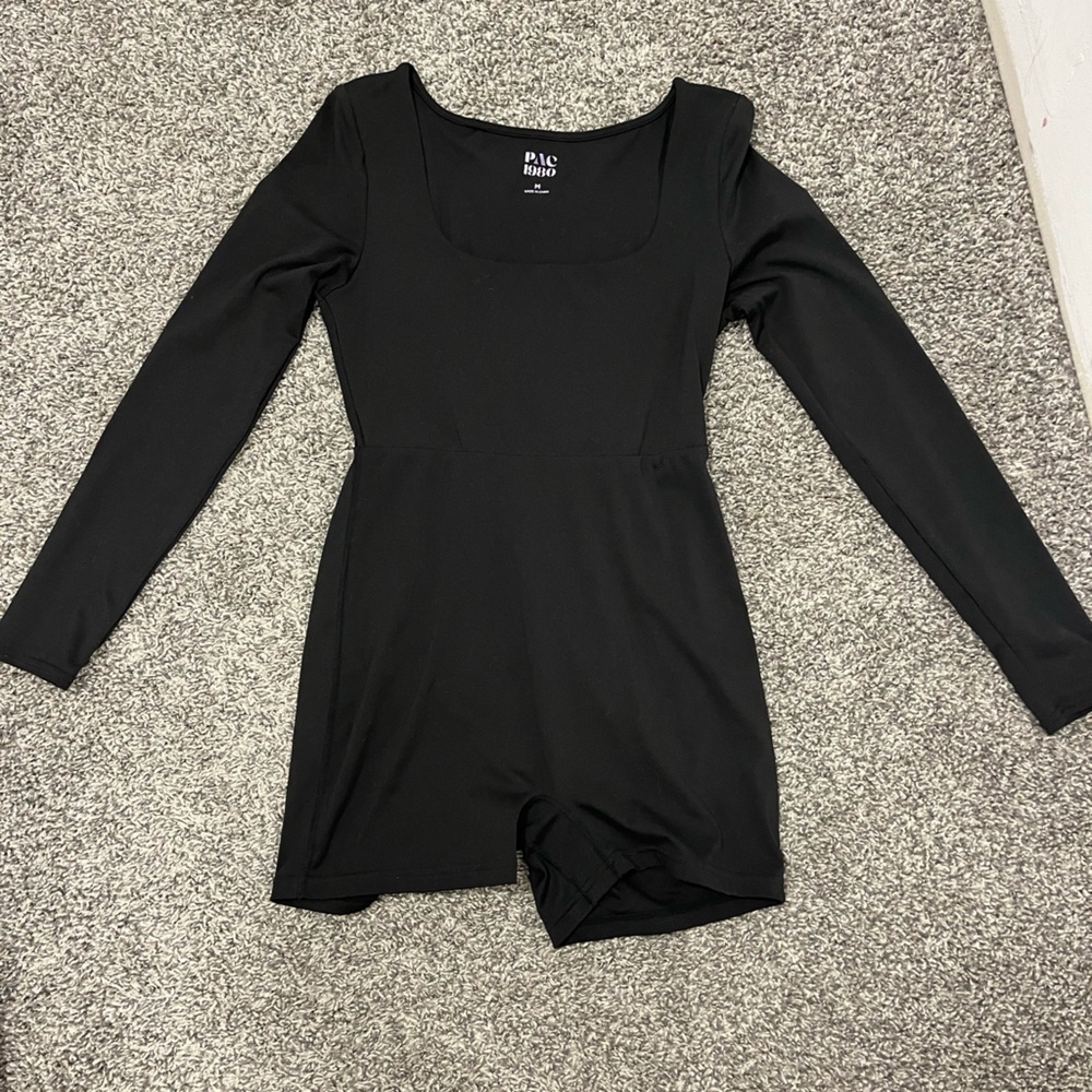 Black Long Sleeve one piece